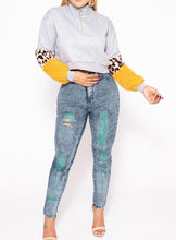 Load image into Gallery viewer, Cheetah Pullover Sweater