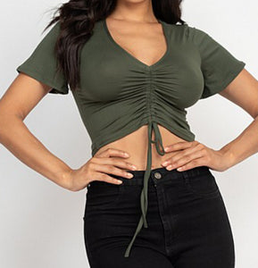 Kayla’s Ruched Crop