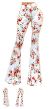 Load image into Gallery viewer, Floral Bell Bottom pants