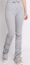 Load image into Gallery viewer, Gray Stacked Leggings