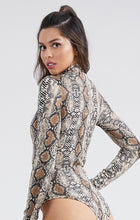 Load image into Gallery viewer, Snake Print Bodysuit