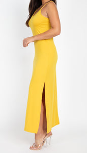 Side Split Maxi Dress