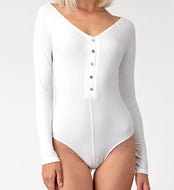 Button up body suit