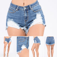 Load image into Gallery viewer, Sassy Denim Shorts