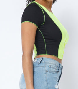 Neon Queen Top