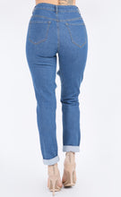 Load image into Gallery viewer, Plus size high waist jeans