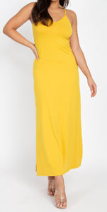 Side Split Maxi Dress