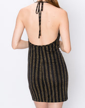 Load image into Gallery viewer, Pinstripe Mini Dress