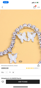 Butterfly Anklet