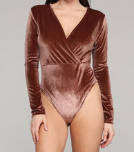 Load image into Gallery viewer, Sexy velvet bodysuit