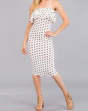 Load image into Gallery viewer, Polka Dot Tube Dress