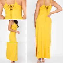 Load image into Gallery viewer, Side Split Maxi Dress