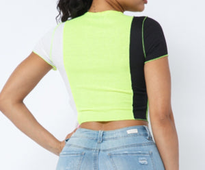 Neon Queen Top