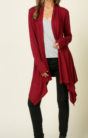 Long sleeve cardigan